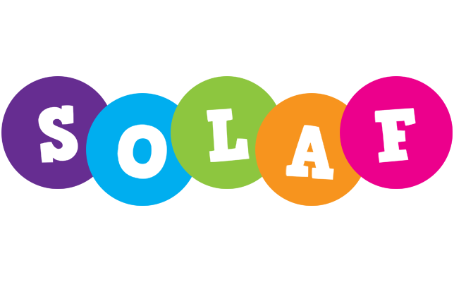 Solaf happy logo