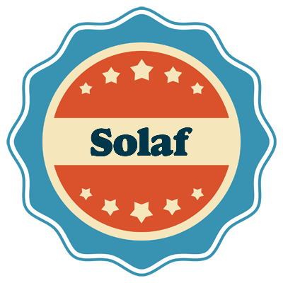Solaf labels logo