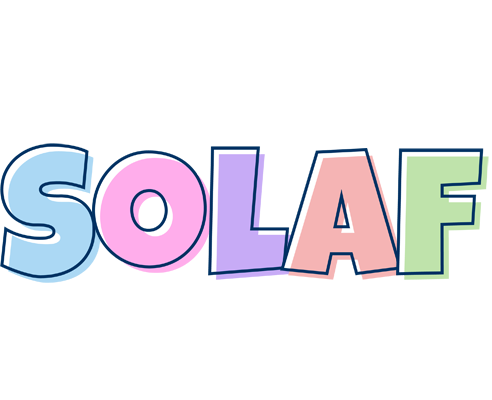 Solaf pastel logo