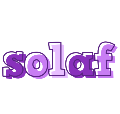 Solaf sensual logo