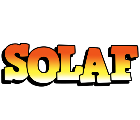 Solaf sunset logo