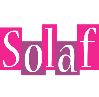 Solaf whine logo