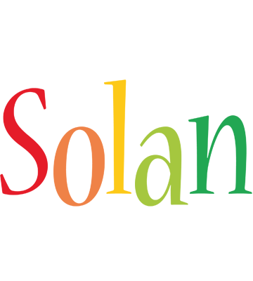 Solan birthday logo