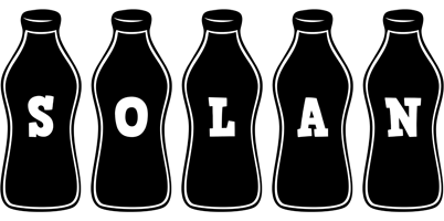 Solan bottle logo