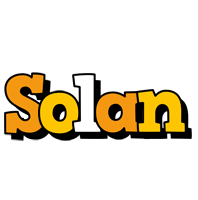 Solan cartoon logo