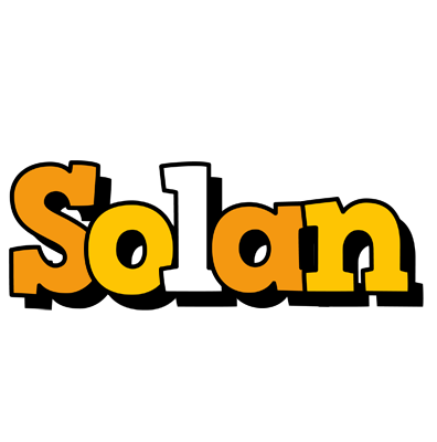 Solan cartoon logo