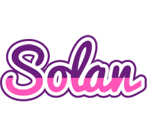 Solan cheerful logo