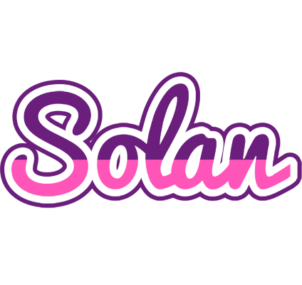 Solan cheerful logo