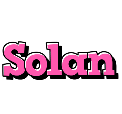 Solan girlish logo