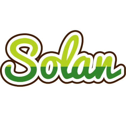 Solan golfing logo