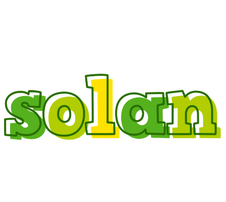 Solan juice logo