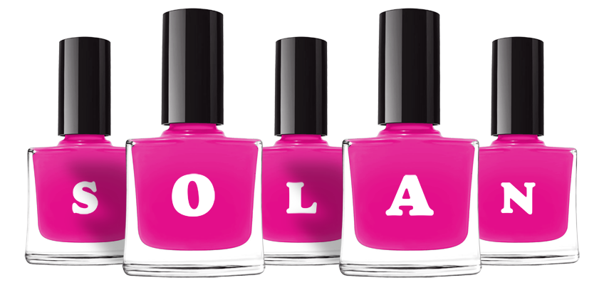 Solan nails logo