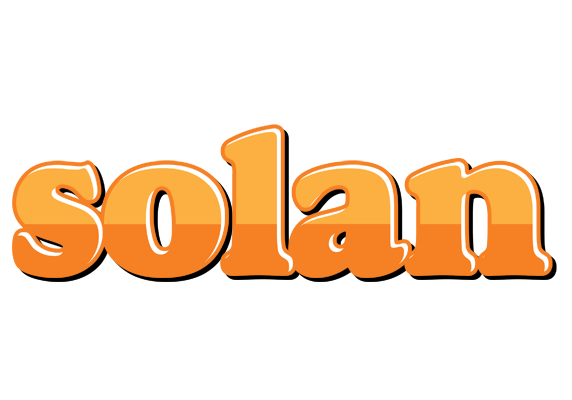 Solan orange logo