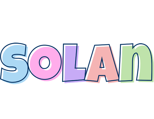 Solan pastel logo