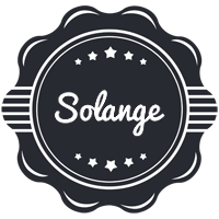 Solange badge logo