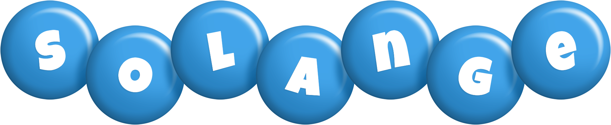Solange candy-blue logo