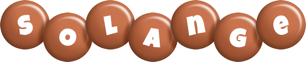 Solange candy-brown logo