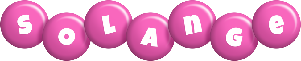 Solange candy-pink logo
