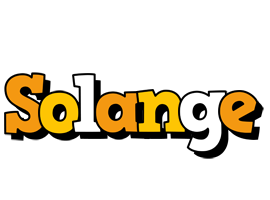 Solange cartoon logo