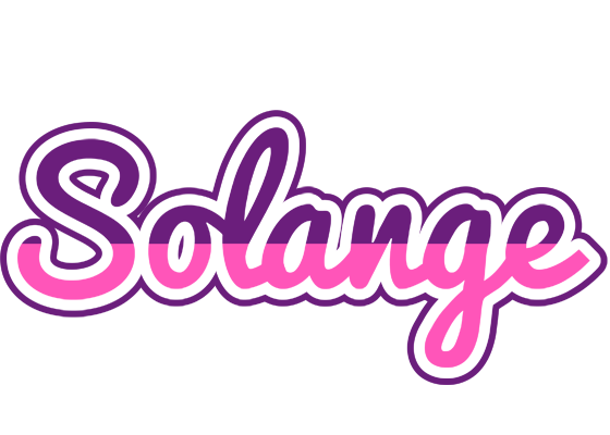 Solange cheerful logo