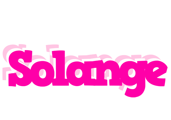 Solange dancing logo
