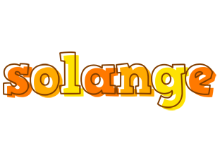 Solange desert logo