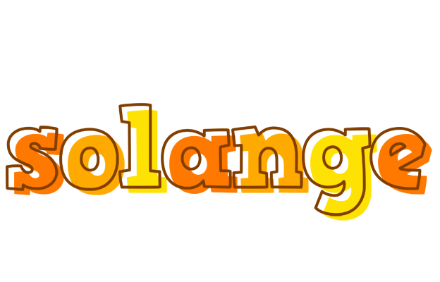 Solange desert logo