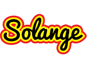 Solange flaming logo