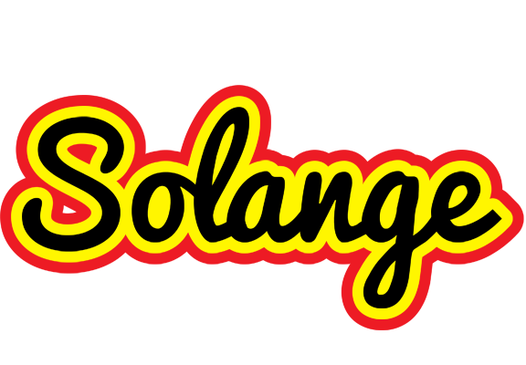 Solange flaming logo