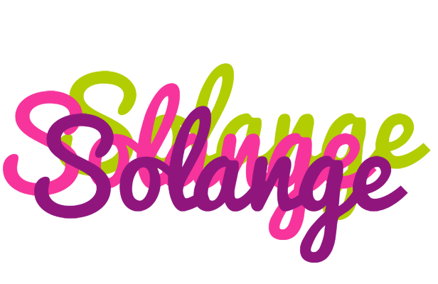 Solange flowers logo