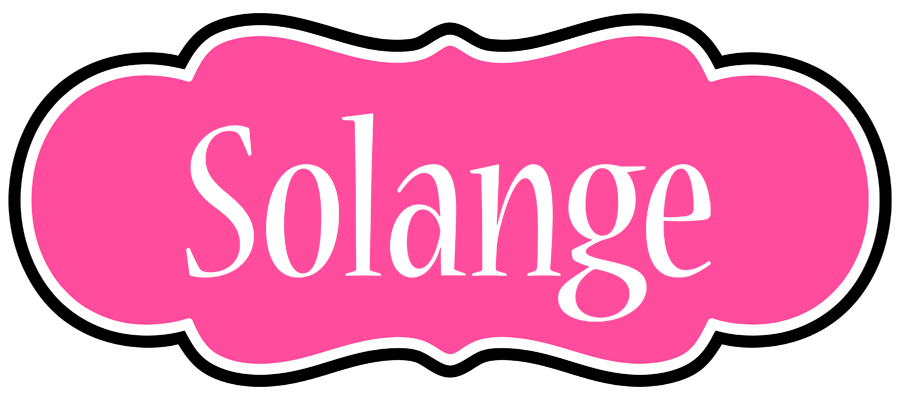Solange invitation logo