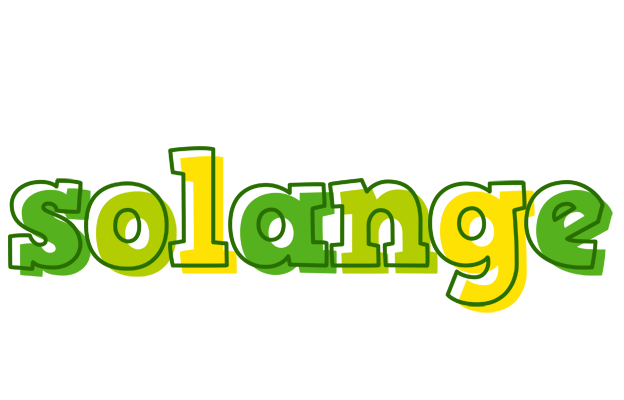 Solange juice logo