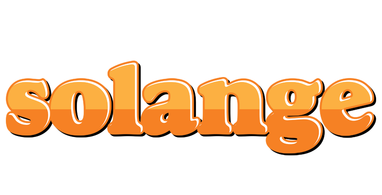Solange orange logo