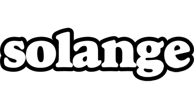 Solange panda logo