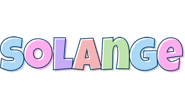 Solange pastel logo