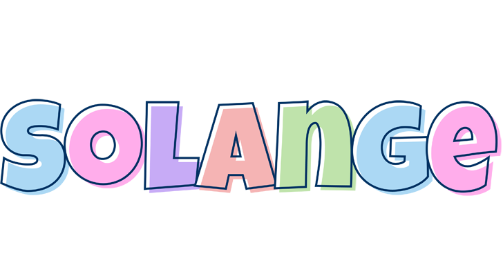 Solange pastel logo