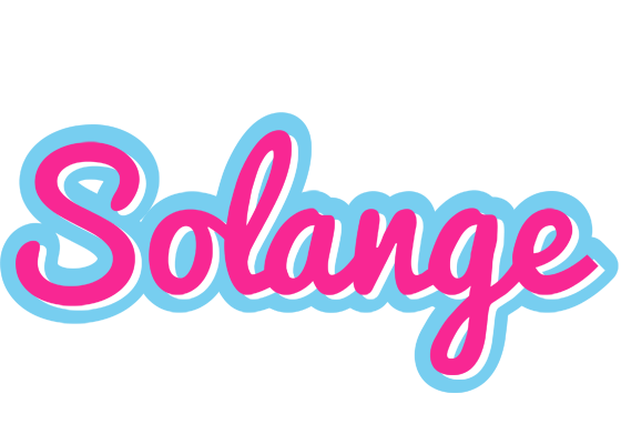 Solange popstar logo