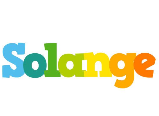 Solange rainbows logo