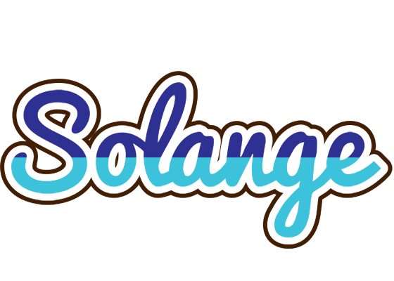 Solange raining logo