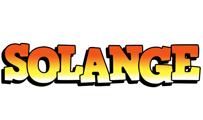 Solange sunset logo
