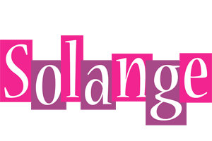 Solange whine logo