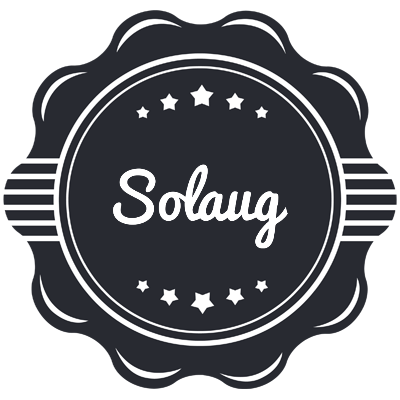 Solaug badge logo