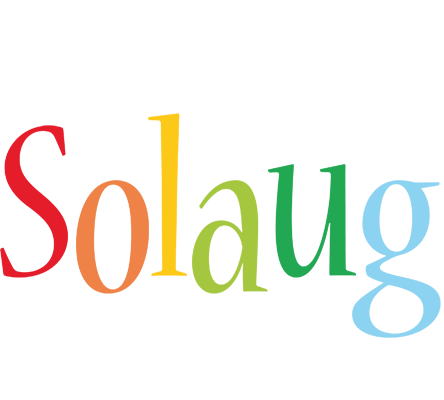 Solaug birthday logo