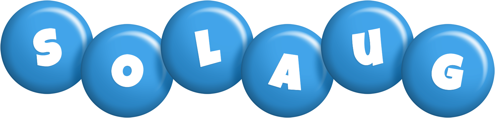Solaug candy-blue logo