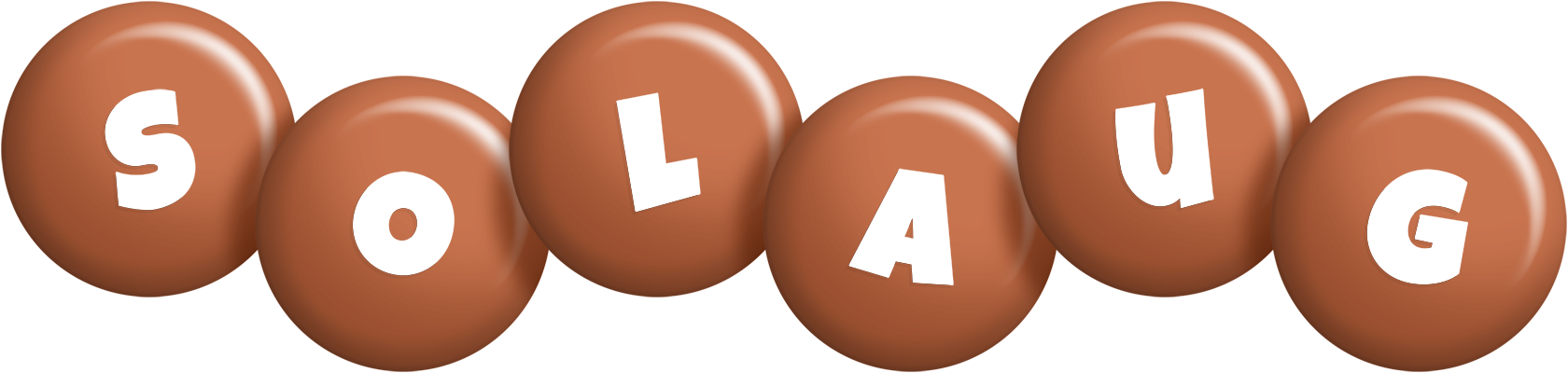 Solaug candy-brown logo