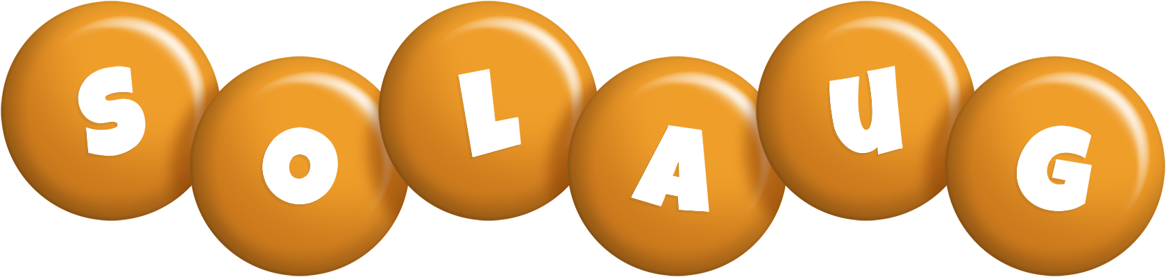 Solaug candy-orange logo