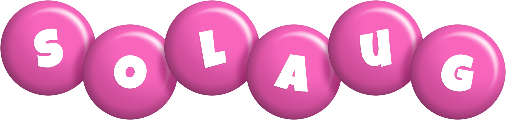 Solaug candy-pink logo