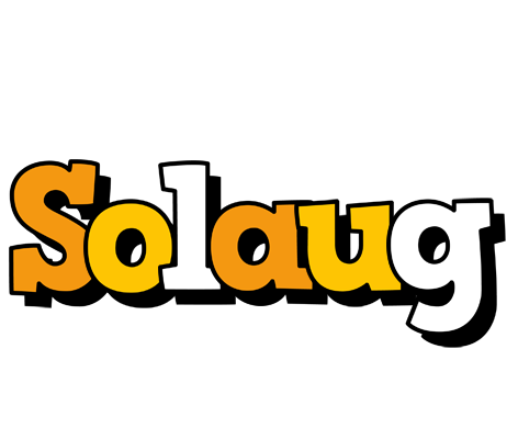 Solaug cartoon logo