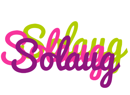 Solaug flowers logo