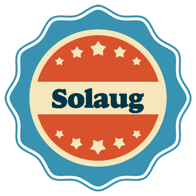 Solaug labels logo
